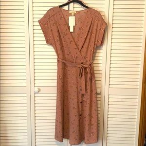 Deep Plunge Floral Sundress